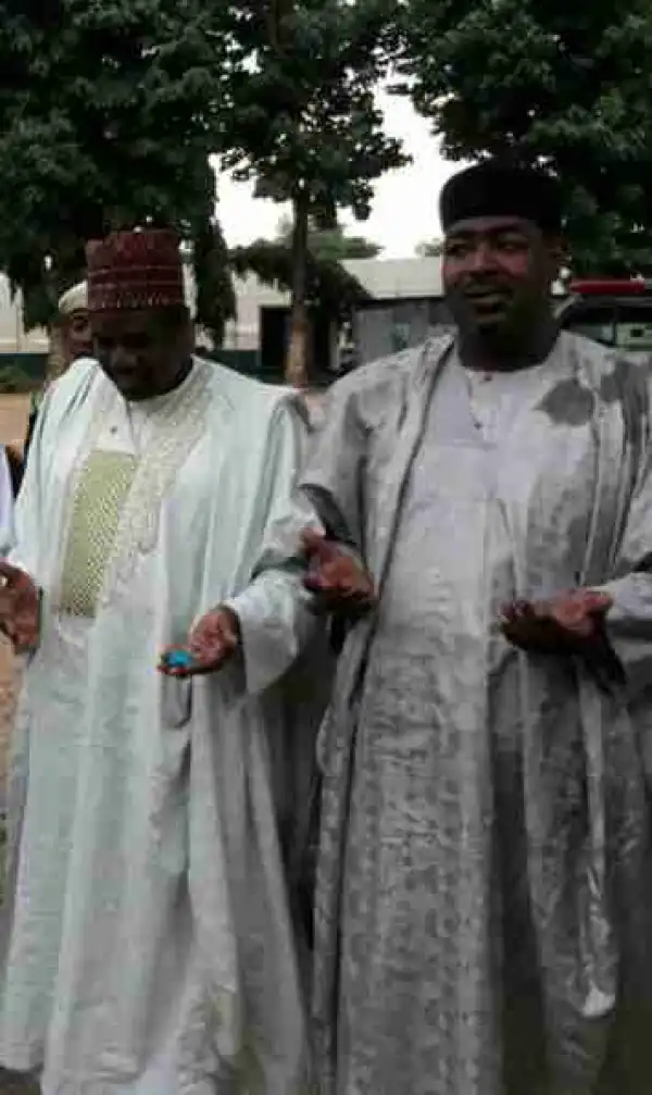 Former Jigawa Governor, Turaki, Released From Prison (Photos)